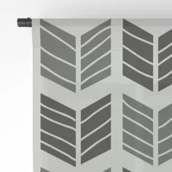 Avenie Boho Arrows Black 96" X 50" Single Panel Sheer Window Curtain - Society6 -Society6 GUEST 9907102f 630a 4ce9 b668 738fd9695f6b