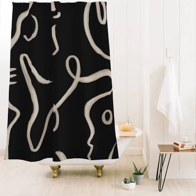 'Lost In Translation' Shower Curtain By Kaitlin Hubert - Society6 3 'Lost In Translation' Shower Curtain By Kaitlin Hubert - Society6