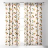 Lane And Lucia Patchwork Daisies Single Panel Sheer Window Curtain - Society6 -Society6 GUEST a4bf8c19 1f1b 478f b436 605010479153