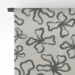 Alisa Galitsyna Dancing Flowers Single Panel Sheer Window Curtain - Society6 -Society6 GUEST aa807f8f 6269 44bc ac5a 4216b54fbfb6