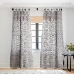 Alison Janssen Hand Drawn Deco Single Panel Sheer Window Curtain - Society6 -Society6 GUEST b51acde0 6317 419b 84a5 bfd076ac4216