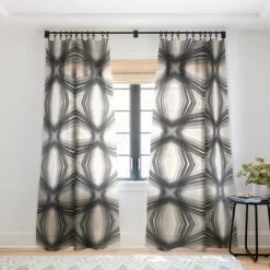 Sewzinski Modern Lines Grays Single Panel Sheer Window Curtain - Society6 -Society6 GUEST be3bc3c0 d366 46a4 bf91 51c9f50023f2