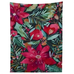 CayenaBlanca Watercolour Christmas Flowers Tapestry - Society6 7 CayenaBlanca Watercolour Christmas Flowers Tapestry - Society6 -Society6 GUEST c55a9df1 c665 4da1 a930 c38f18fe1ab7