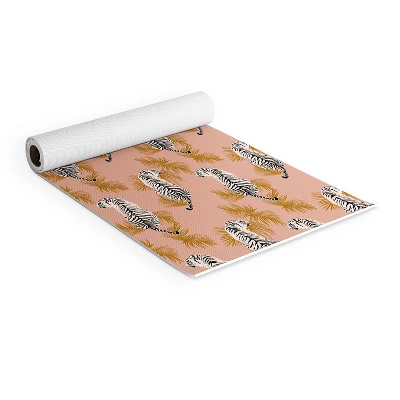 Alison Janssen PAISLEY TIGER SOFT PINK GOLD (6mm) 70" X 24" Yoga Mat - Society6 3 Alison Janssen PAISLEY TIGER SOFT PINK GOLD (6mm) 70" X 24" Yoga Mat - Society6