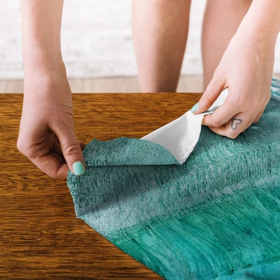 Galleryj9 Aqua Blue Geometric Abstract Textured Painting 50" X 60" Tapestry - Society6 4 Galleryj9 Aqua Blue Geometric Abstract Textured Painting 50" X 60" Tapestry - Society6 - Image 2