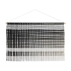 Alisa Galitsyna Hand Drawn Grid Fiber Wall Art - Society6 -Society6 GUEST dadc8e12 f9ce 42dc 806d 6a91a711ca30