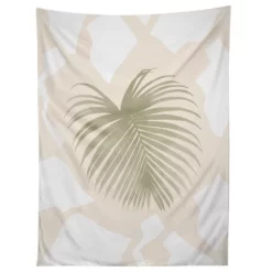 Lola Terracota Palm Leaf With Abstract Handmade Shapes Tapestry - Society6 -Society6 GUEST db41f60f b428 4551 82f5 cdda05d8e05f