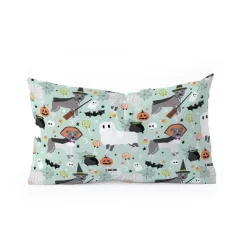 Petfriendly Pitbull Halloween Costumes Oblong Throw Pillow - Society6 -Society6 GUEST e79a084f 3b60 4aca ac0a 85c2b68076fe