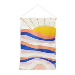 SunshineCanteen Sunrise Surf Fiber Wall Art - Society6 -Society6 GUEST f1470c5f 7f77 4992 b591 e96a23a65b6e