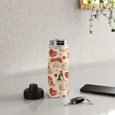 Dash And Ash Woodland Friends Water Bottle - Society6 5 Dash And Ash Woodland Friends Water Bottle - Society6 - Image 3