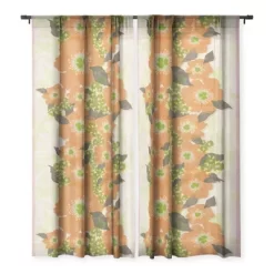 Sewzinski Retro Orange Flowers Single Panel Sheer Window Curtain - Society6 9 Sewzinski Retro Orange Flowers Single Panel Sheer Window Curtain - Society6 -Society6 GUEST f48c18c9 9954 43e5 838b b0bcdab76097