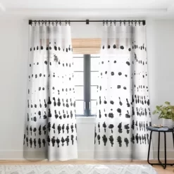 Galleryj9 Medium Dots Pattern Black And White Distressed Texture Abstract Single Panel Sheer Window Curtain - Society6 13 Galleryj9 Medium Dots Pattern Black And White Distressed Texture Abstract Single Panel Sheer Window Curtain - Society6 -Society6 GUEST f9aece69 c7f2 435e 9ed9 334955b9bef1